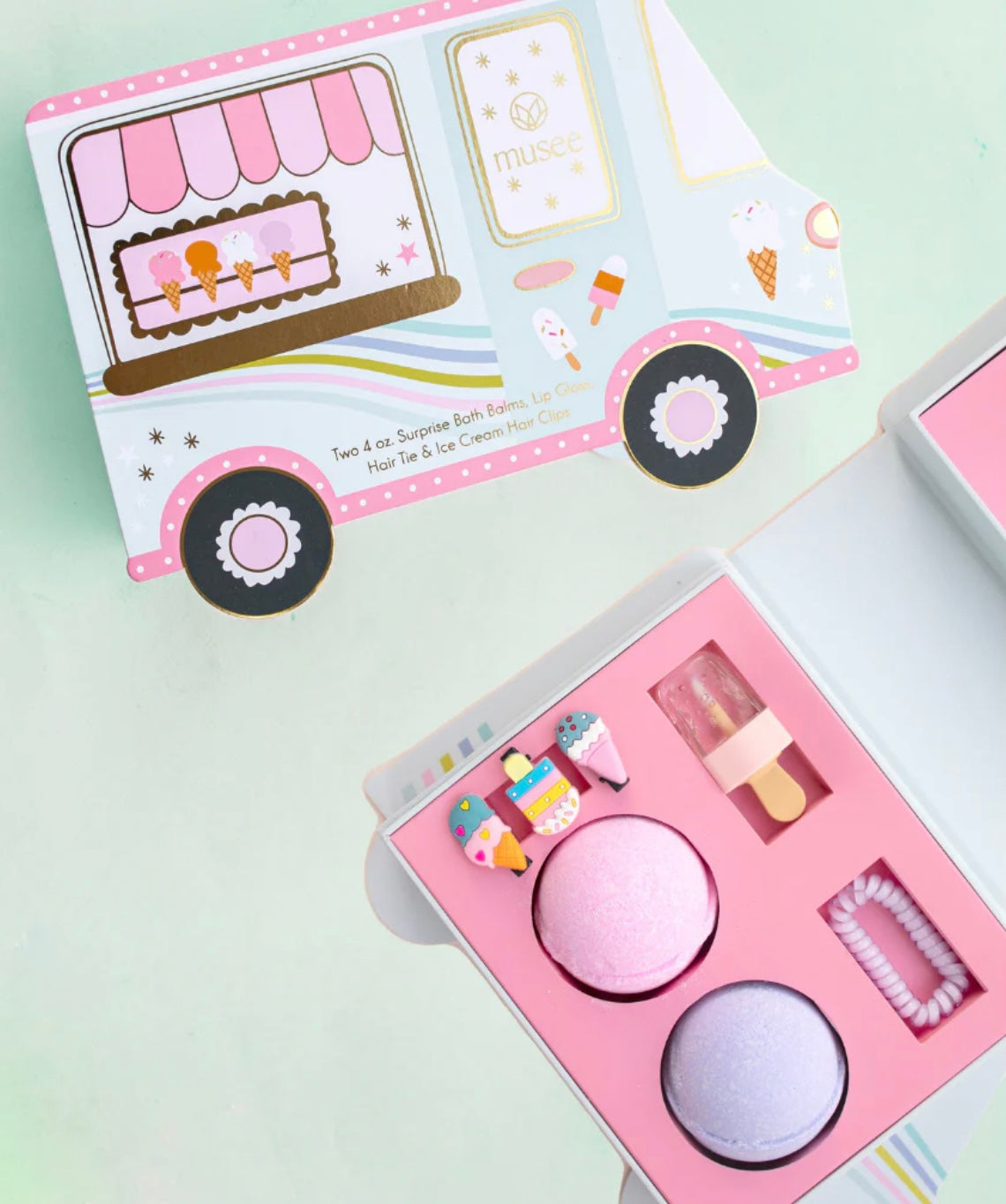 Ice Cream Truck Bath Balm & Accessory Set