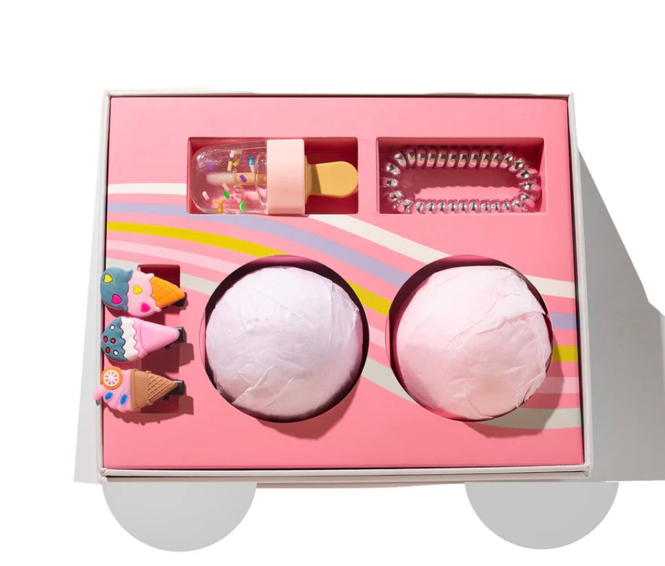 Ice Cream Truck Bath Balm & Accessory Set