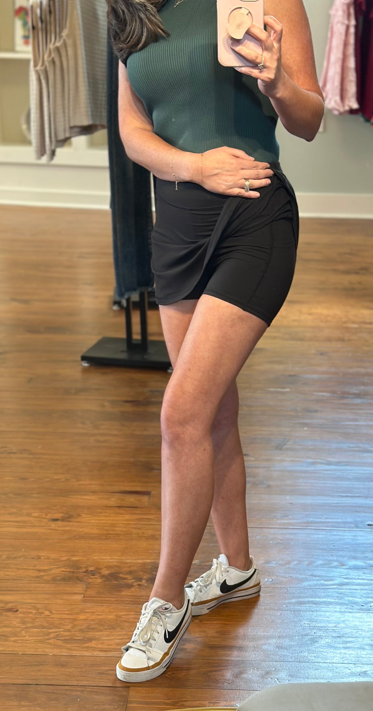 Black Butter Soft Skort