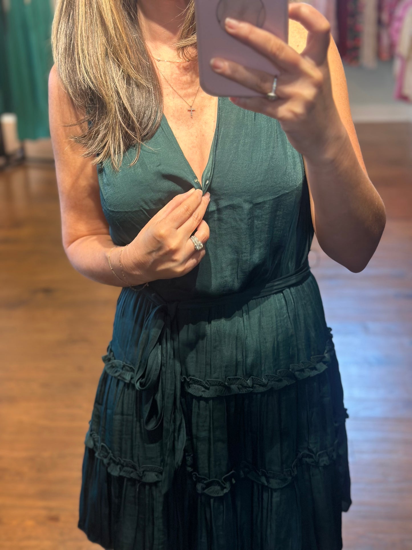 Gorgeous Emerald Dress