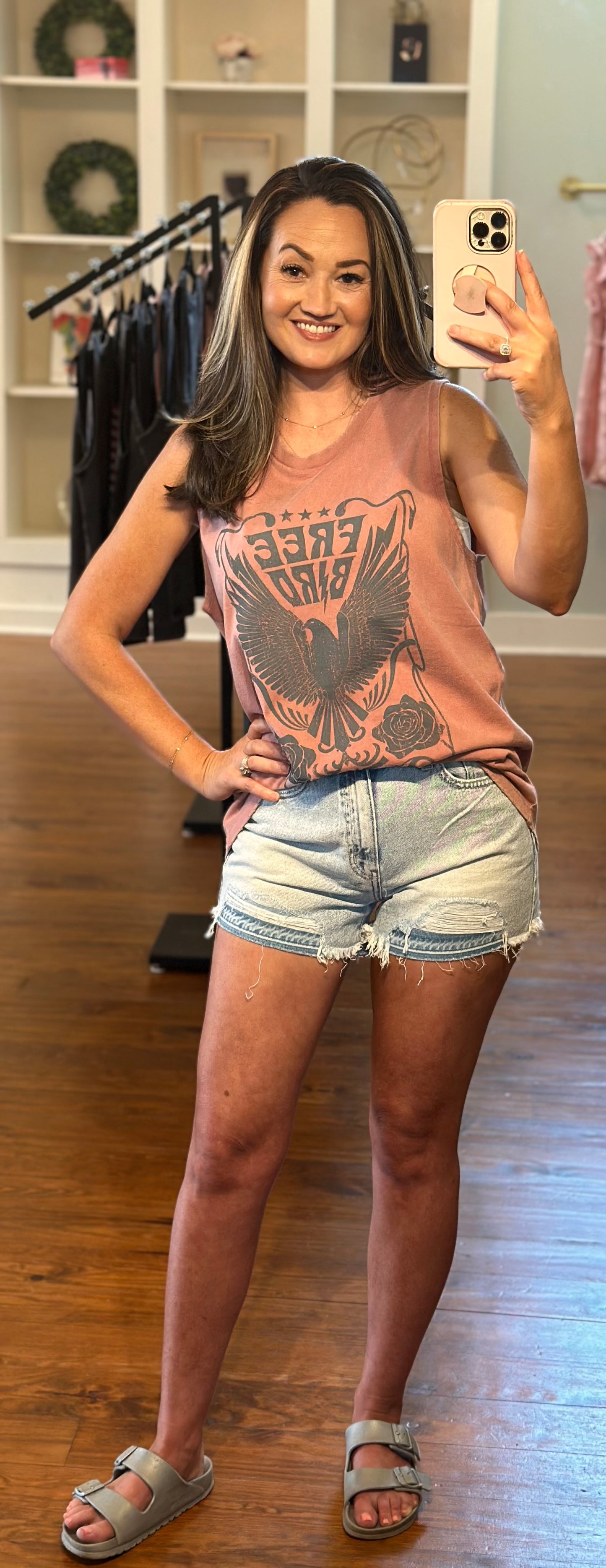 Feelin' Free Graphic Tank
