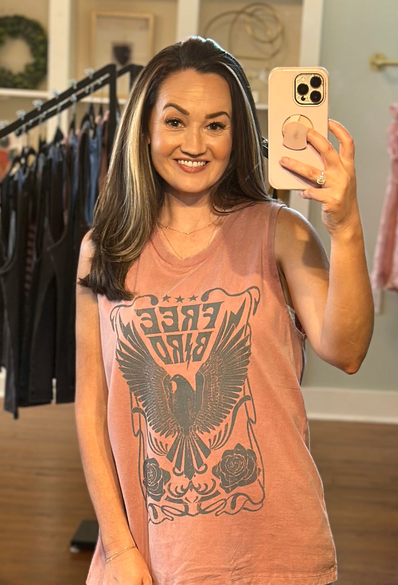 Feelin' Free Graphic Tank