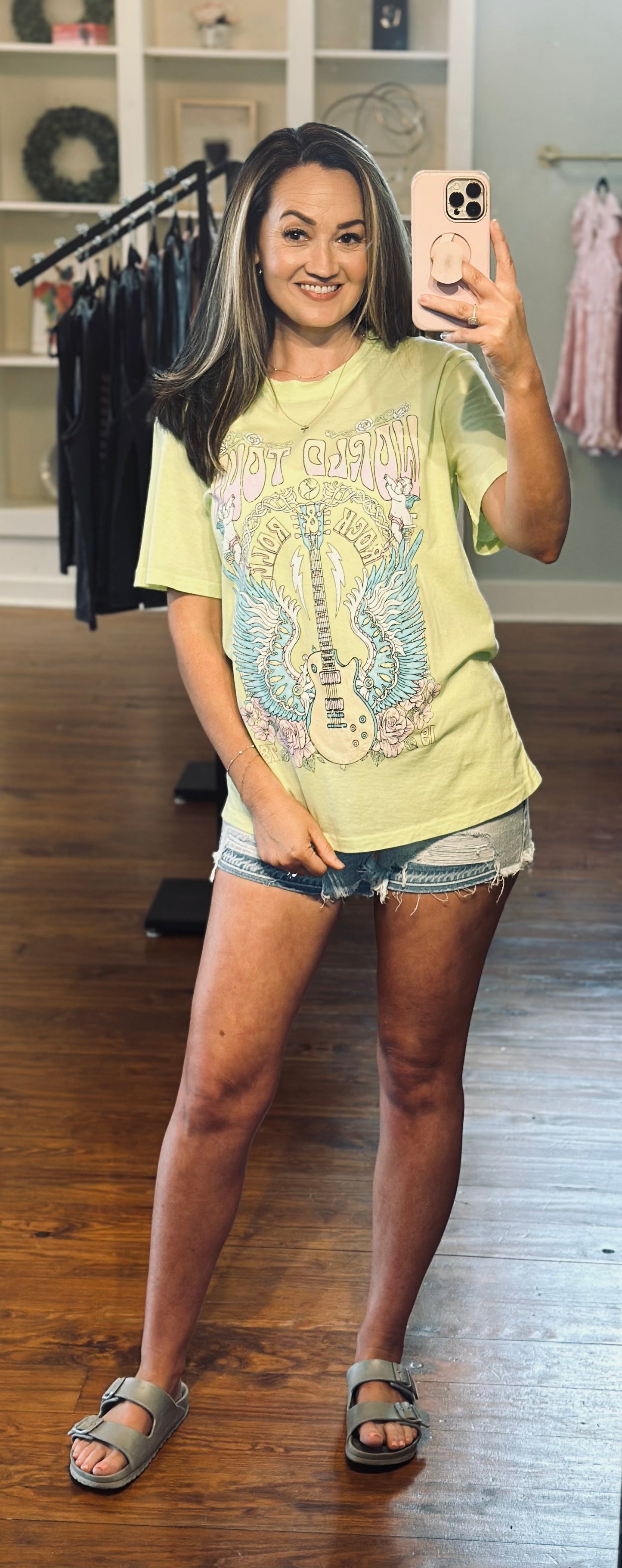 Electric Lime World Tour T-Shirt