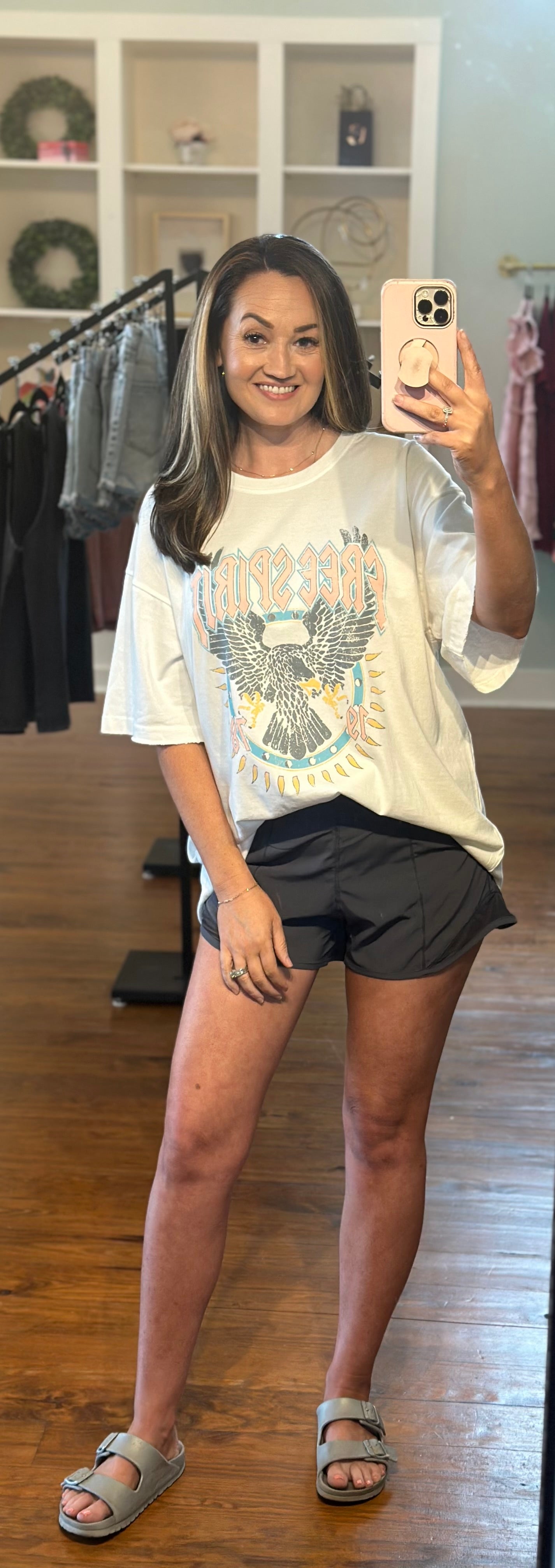 Oversized Free Spirit Vintage Eagle T-Shirt