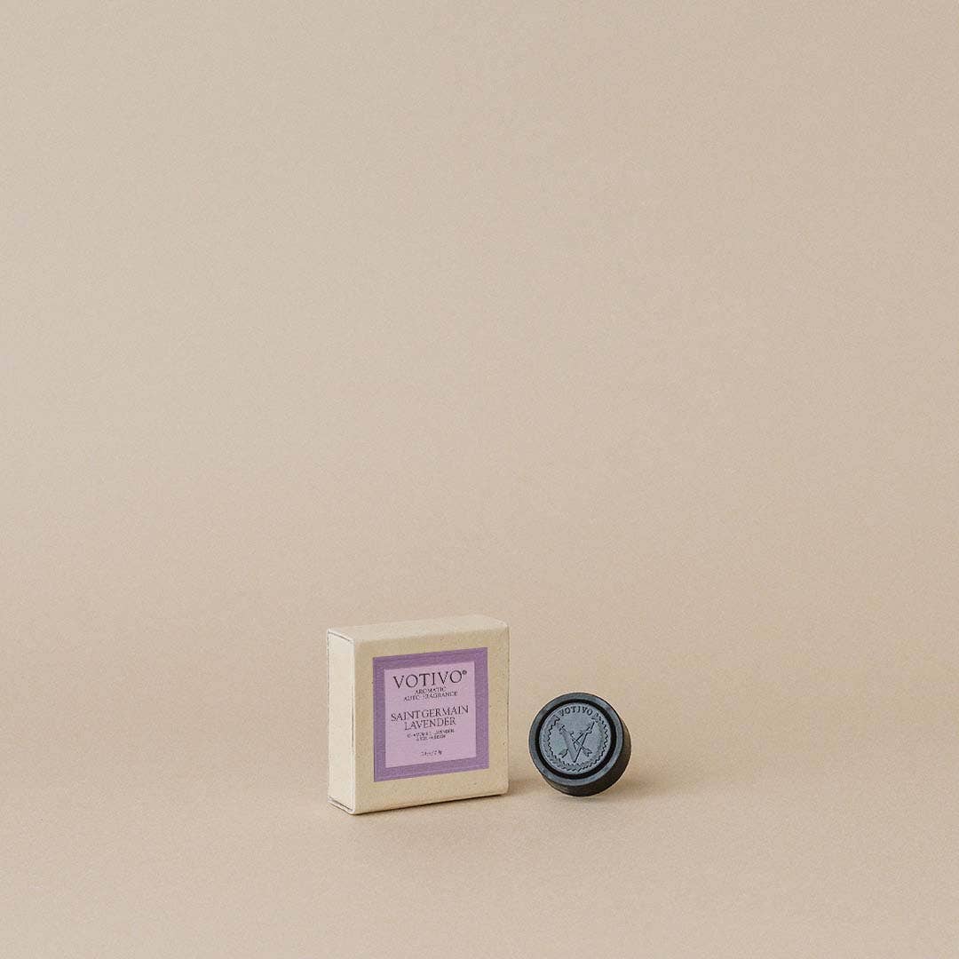 Votivo Auto Vent Clip - Saint Germain Lavender