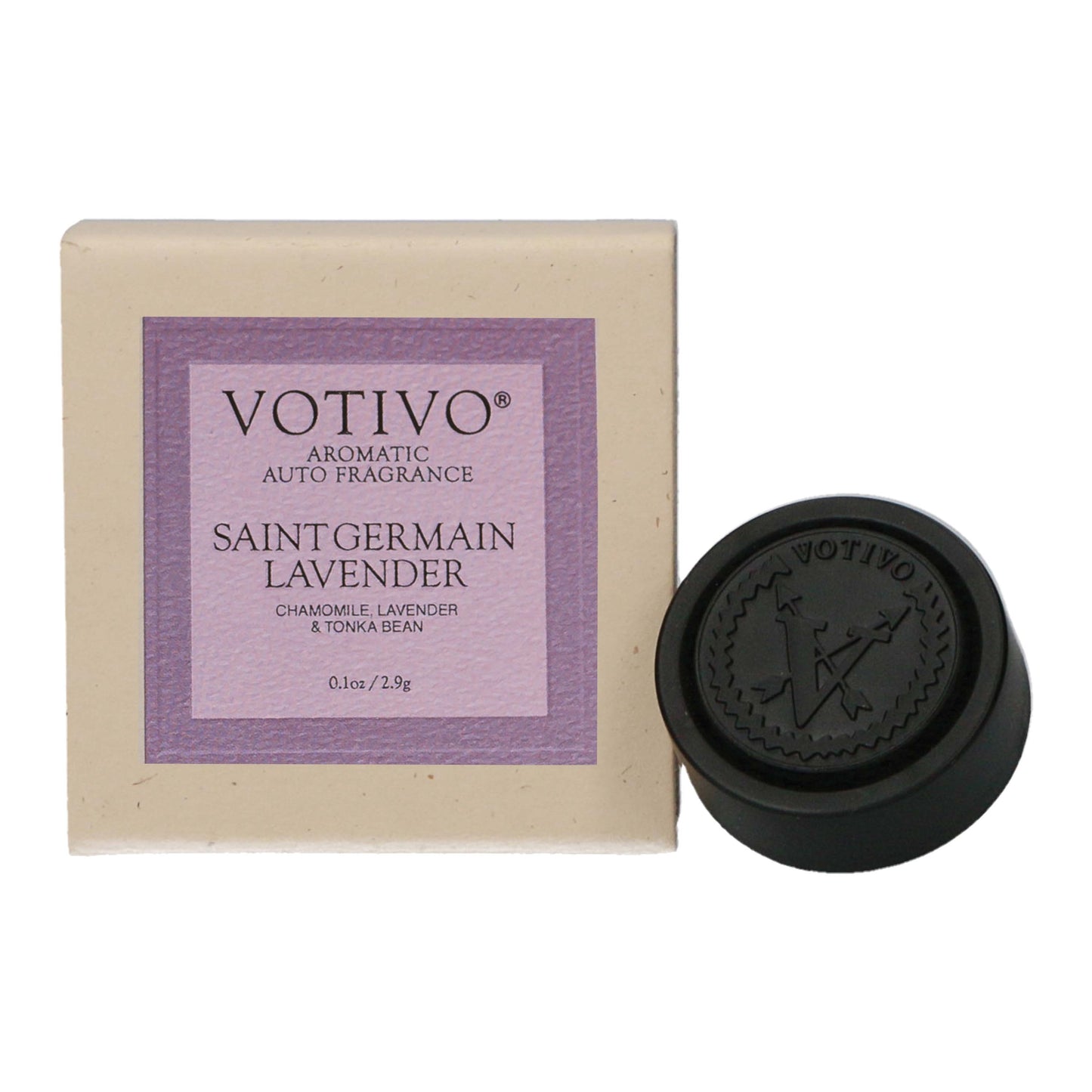 Votivo Auto Vent Clip  - Saint Germain Lavender