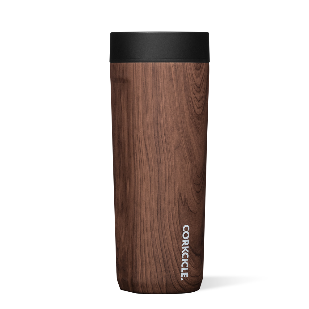 Corkcicle Commuter Cup - 17oz Walnut Wood