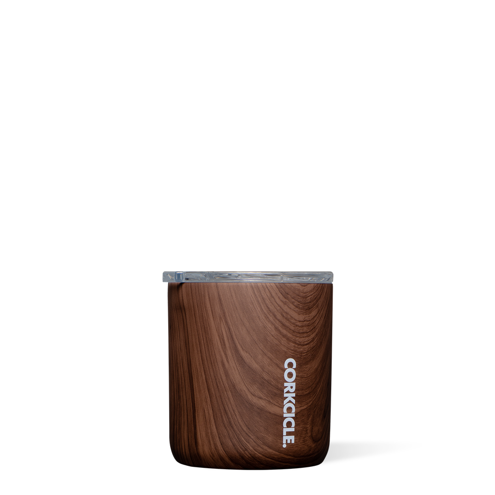 Corkcicle Low Ball Buzz Cup - 12oz Walnut Wood