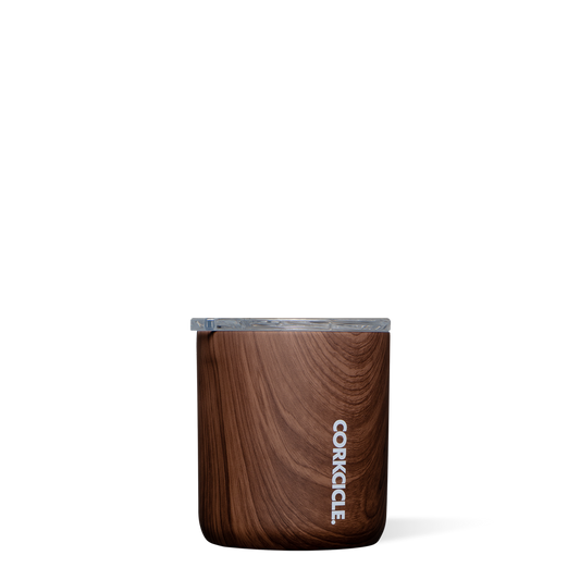 Corkcicle Low Ball Buzz Cup - 12oz Walnut Wood