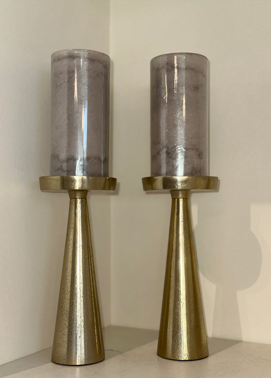Muted Gold Candlestick