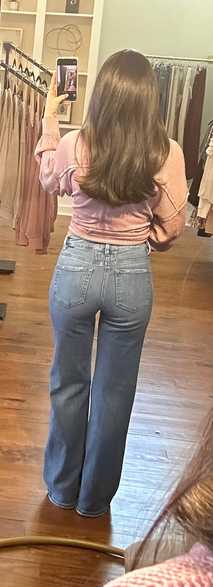 High Rise Wide Leg Jeans