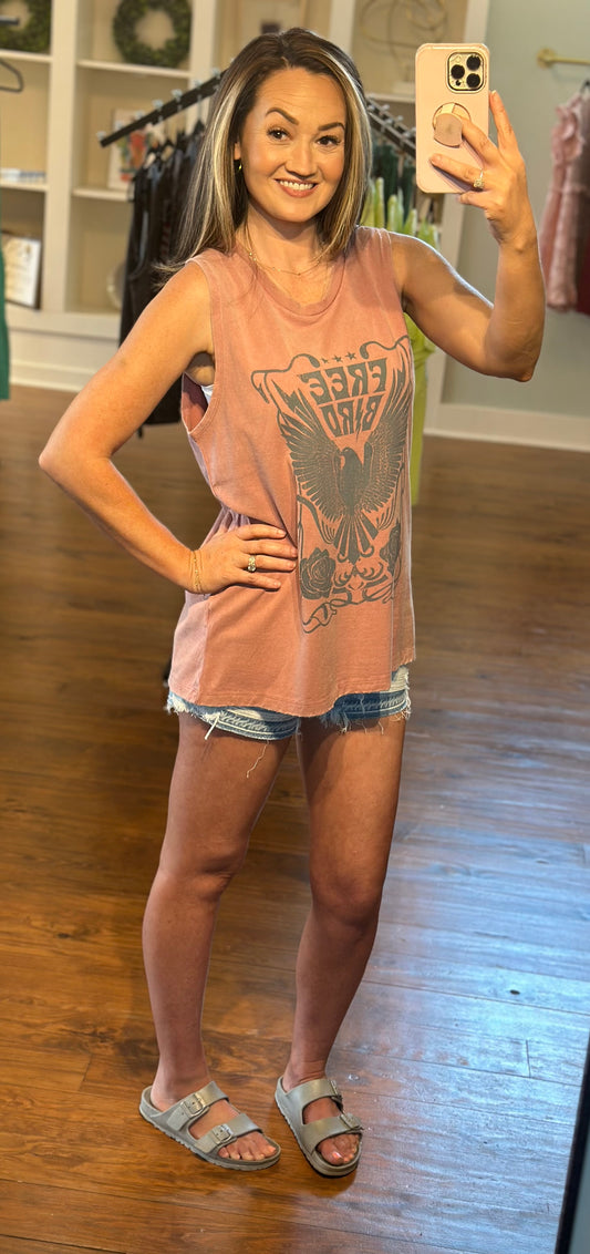 Feelin' Free Graphic Tank