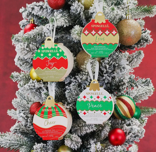 Spongelle Ornament Body Wash Infused Buffer