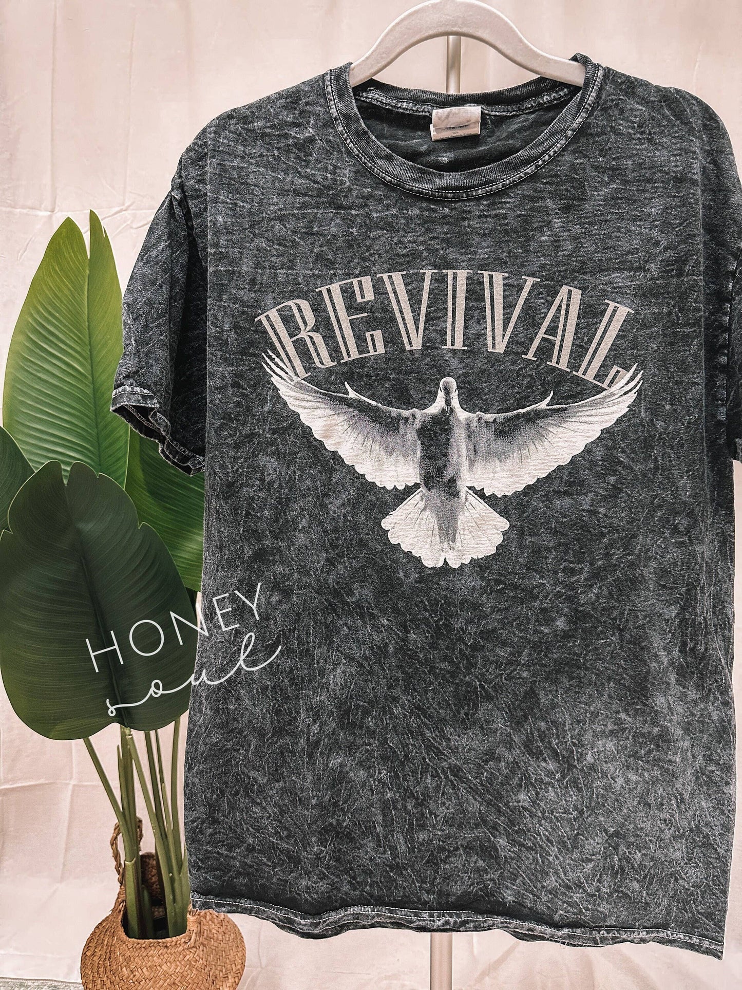 Revival Dove Mineral Wash Tee